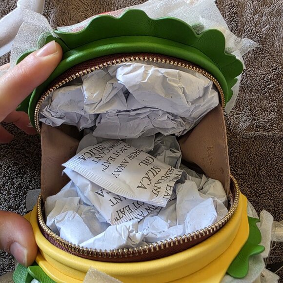 Kate Spade Snack Bar Burger Crossbody Bag 3D Novelty Purse KK989 NWT - Picture 10 of 12